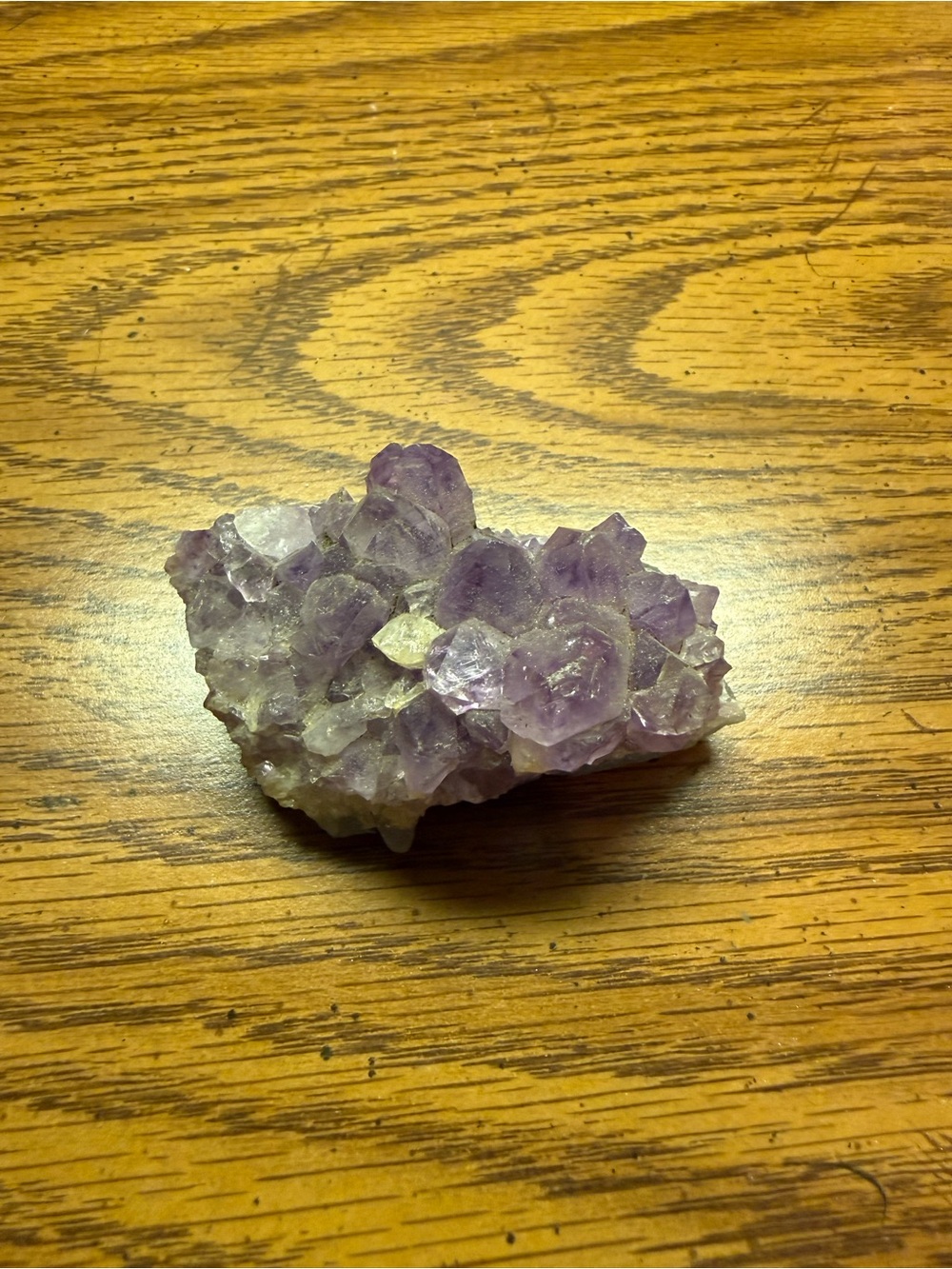Source Unknown Purple Amethyst Cluster Accent